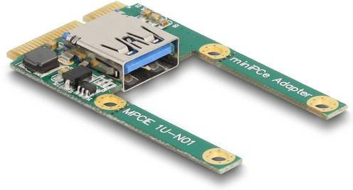 Delock 80039 USB-Expansion-Karte PCI-Express auf USB 2.0 Mini-PCI-Express mit USB-A Anschluss - Bild 1