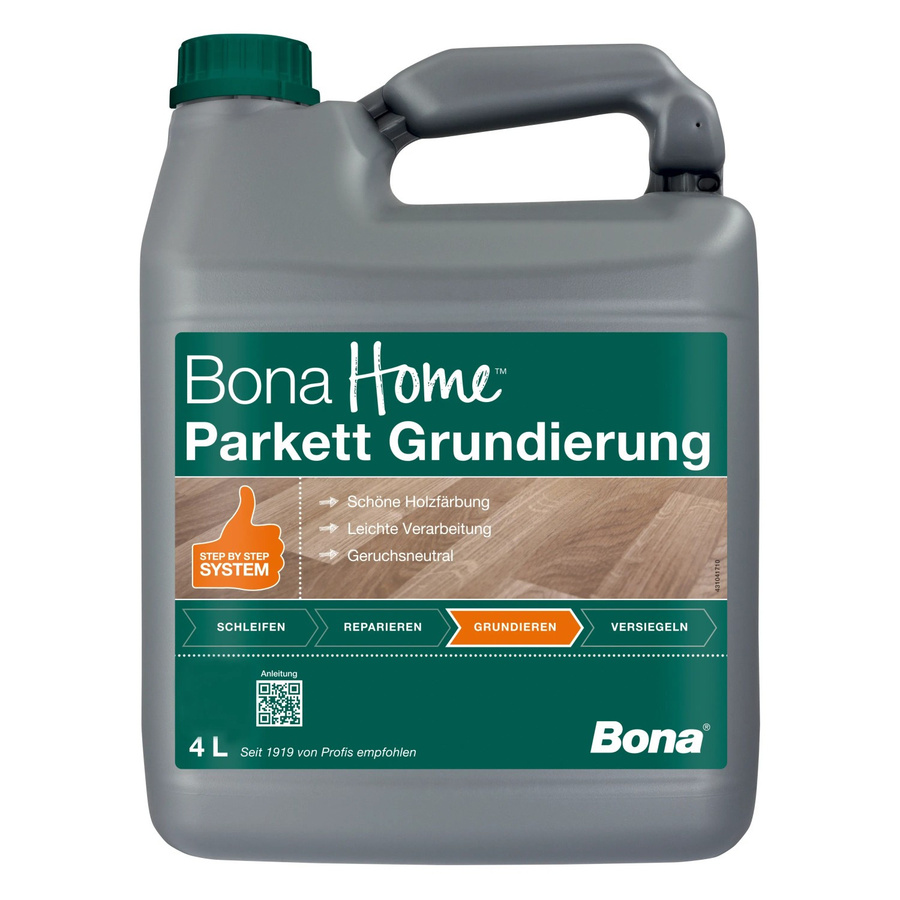 Bona Wood Primer Grundierung wasserbasiert weiß 4,0 l - Bild 2