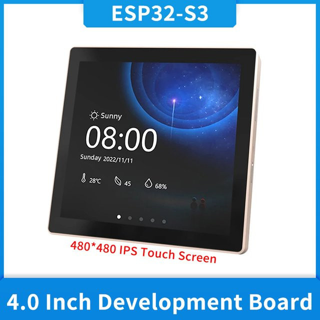 SHCHV ESP32-S3 Entwicklungsboard mit 4,0 Zoll Smart Display LCD TFT Modul IPS Touchscreen in Schwarz mit WiFi und Bluetooth für Arduino LVGL - Bild 1