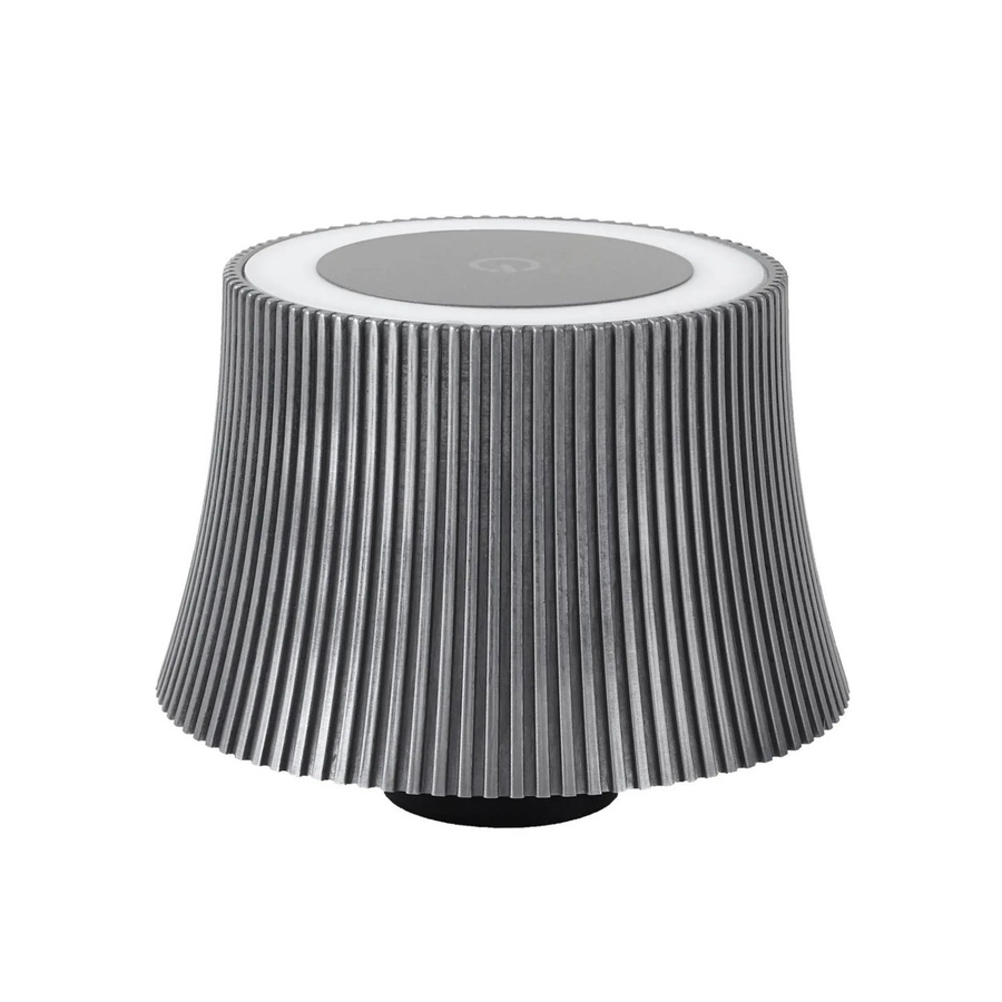 Lindby LED Wohnzimmerleuchte Linor 10012700 in Alu-grau, 1-flammig, dimmbar mit USB-Anschluss und Spritzwasserschutz - Bild 2