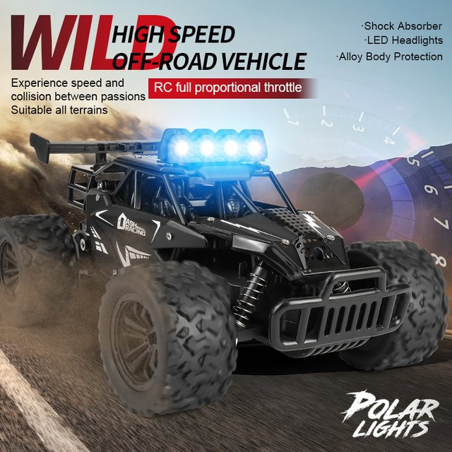 JJRC RC-Geländefahrzeug, Allradantrieb, aus Metall, Blau - Bild 1