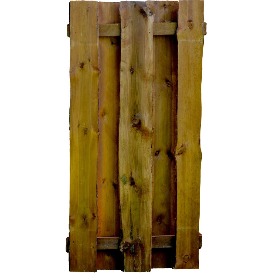 T & J Zaunelement Seeland-Serie aus Kiefer und Fichte in Braun, B: 90 cm, H: 180 cm - Bild 2