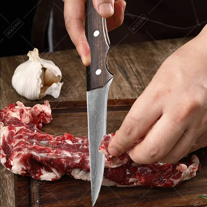 WXCOO Ausbeinmesser im japanischen Stil aus Holz für Fleisch und Gemüse - Bild 3