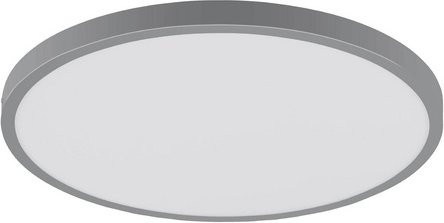 Eglo LED-Aufbauleuchte FUEVA 1 in Silber, 25W, 2600 lm, 4000 K, Höhe: 3 cm, Durchmesser: 40 cm - Bild 1