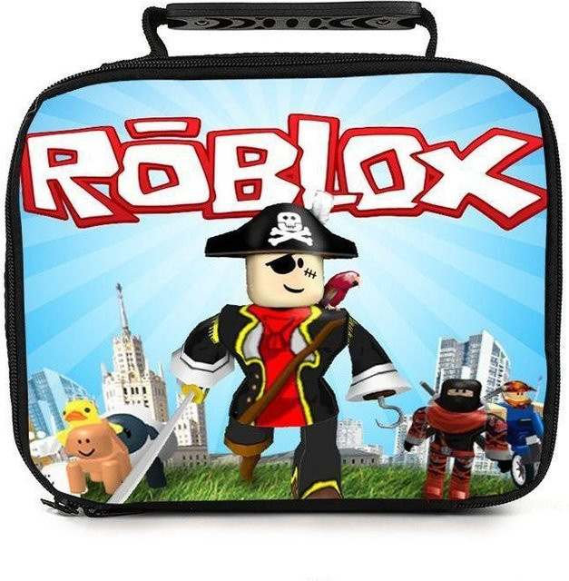ZestCasa Roblox Lunchtasche für Schüler, isoliert und geräumig, mehrfarbig - Bild 1