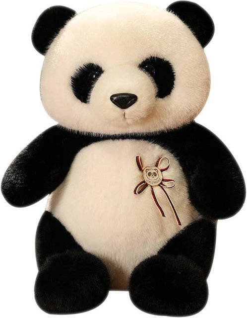 Riesenpanda Umarmungsbär Puppe Plüschtier, beige, 30cm - Bild 1