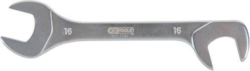KS Tools Doppel-Maulschlüssel aus Chrom-Vanadium in Silber, Schlüsselweite 16 mm - Bild 1
