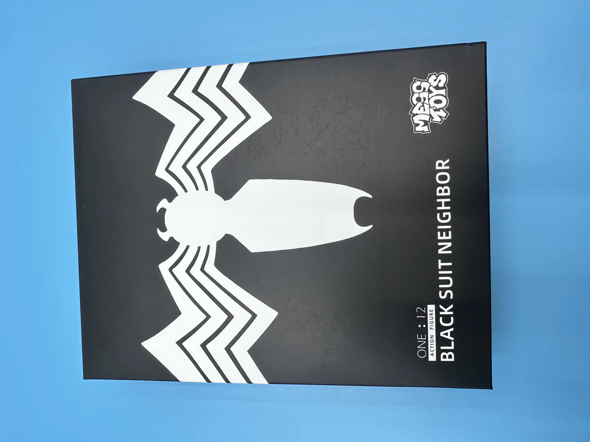 Bandai Marvel Venom Black Spider-Man Actionfigur, mit beweglichen Gelenken - Bild 3