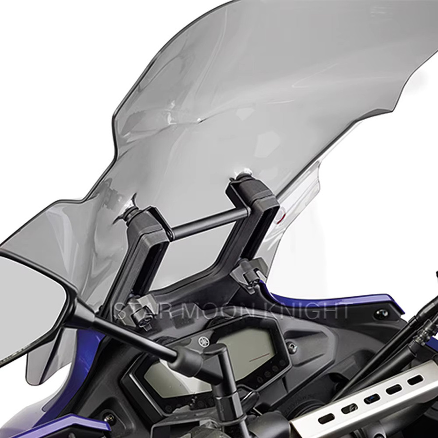 Star Moon Knight Handy-Navigation GPS Halterung für Yamaha Tracer 700 und Tracer 7 GT (2016 - 2022) in Schwarz - Bild 3