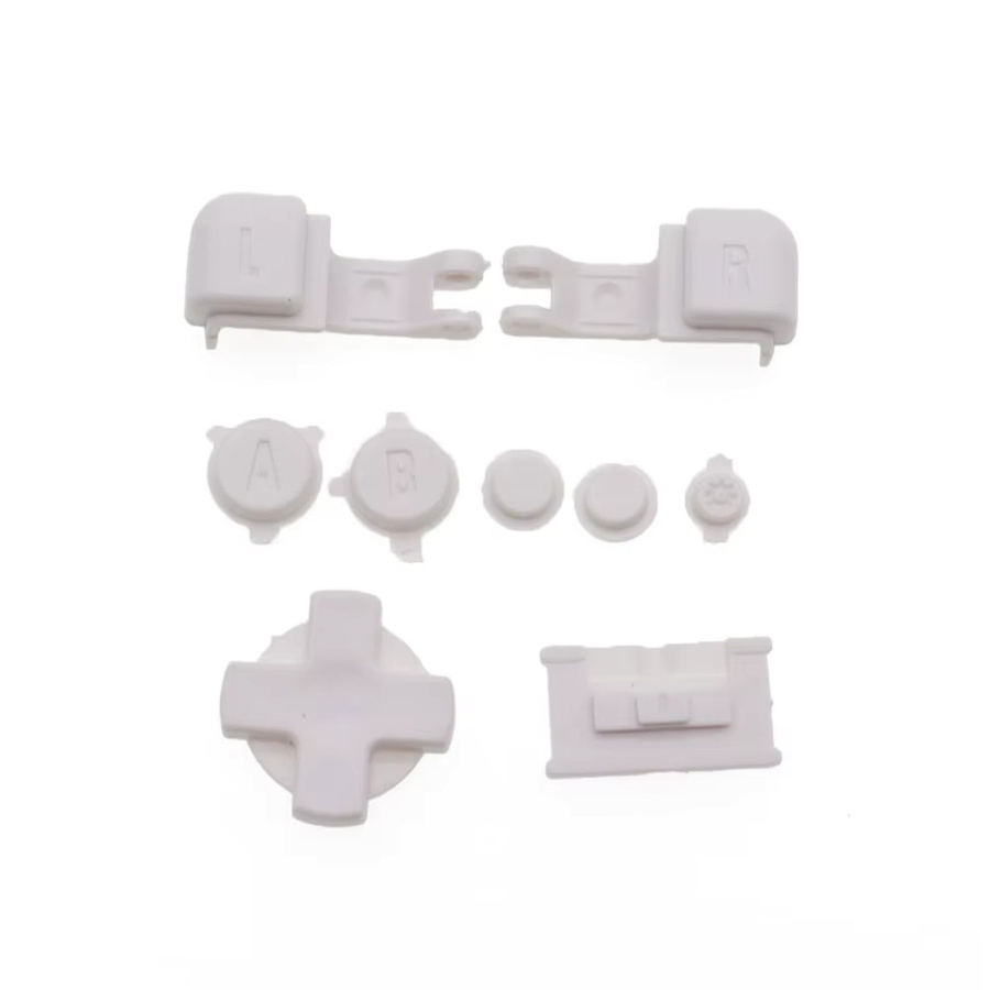 TingDong 2er Set Ersatz-Tastenkombination aus Kunststoff für GameBoy Advance SP GBA SP mit A B Start Power L R D-Pad - Bild 2