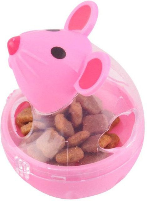BC Pet Supplies Katzenmäuse Futterbecher, interaktiver Katzenfutterspender, Leckerli-Spielzeug - Bild 1
