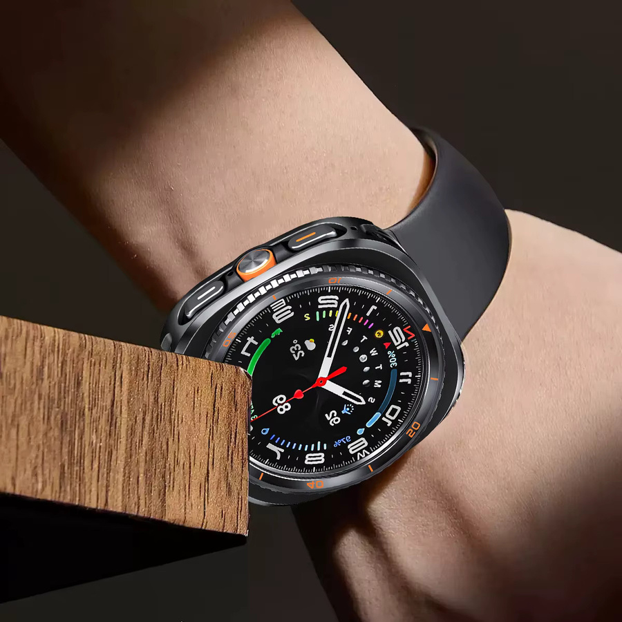 CHIICSMART Schutzabdeckung für Samsung Galaxy Watch Ultra, Edelstahl, Unisex - Bild 5