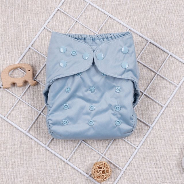 Wasserdichte Elinfant Windelhülle für Stoffwindeln, waschbar und wiederverwendbar, Einheitsgröße für 3–15 kg - Bild 1