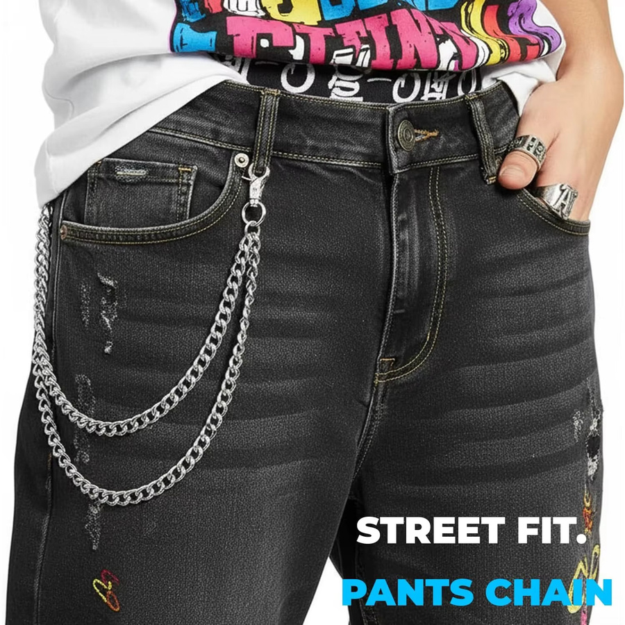 MELORDY Brieftaschenkette, Hip-Hop Punk, Unisex - Bild 1