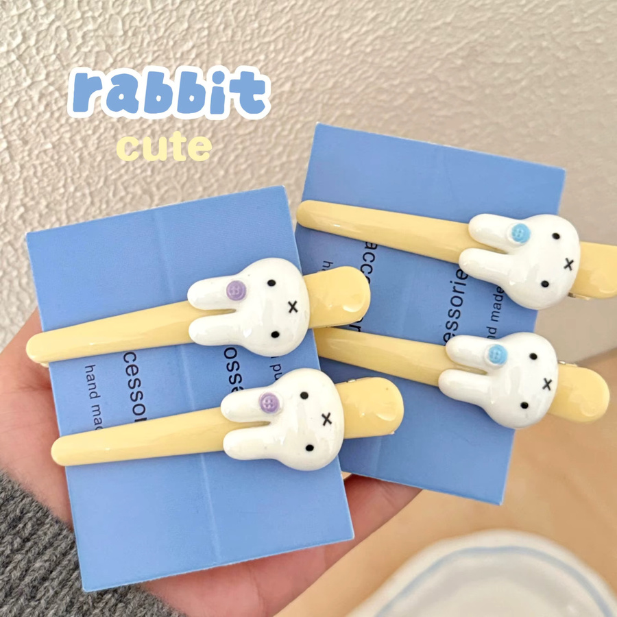 Miffy Haarspangen mit Fransen, 2/4 Stück - Bild 4