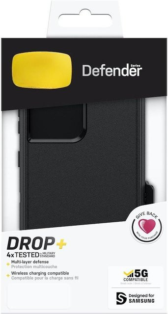Samsung 3in1 Defender Series Robustes Stoßfestes Case mit Gürtelclip für Galaxy S26 Ultra Pro Edge S25 Plus S24 S23 S21 in Schwarz - Bild 1