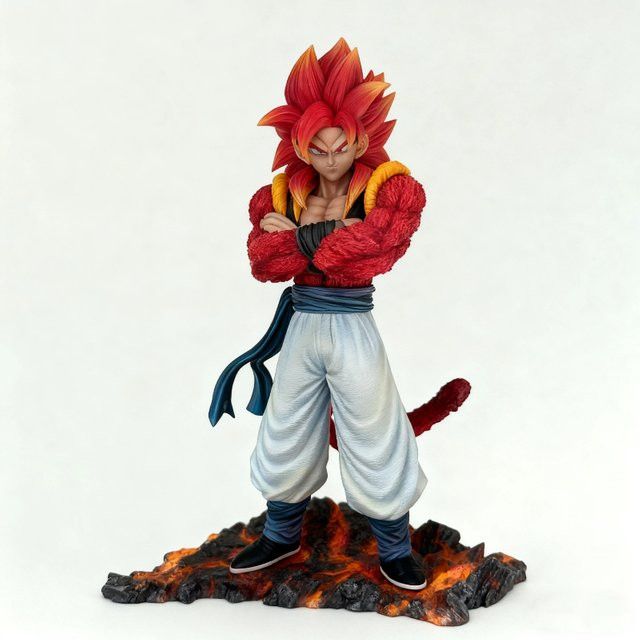 Bandai Dragon Ball GT Super Saiyajin 4 Gogeta Actionfigur aus PVC, Multicolor, Höhe: 33 cm - Bild 1