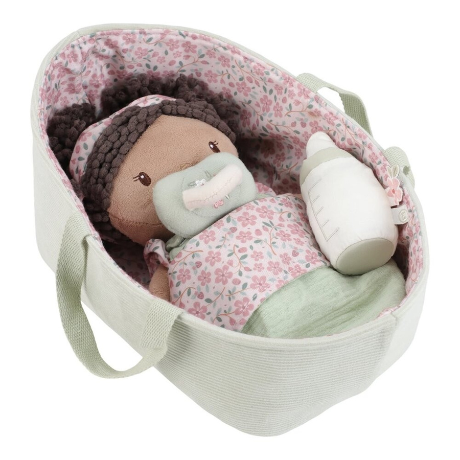 Little Dutch Babypuppe Evi im Körbchen, Plüsch / Textil - Bild 1