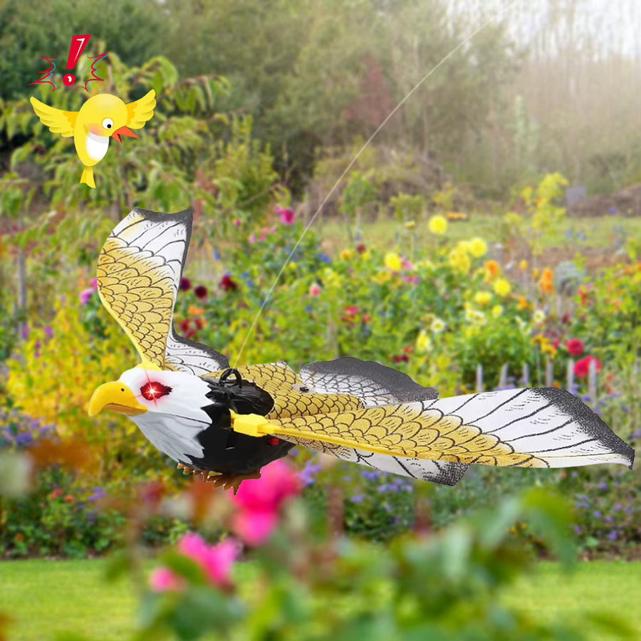 ATUOTIN Vogelschreck Hängender Adler als Vogelattrappe für den Außenbereich in Mehrfarbig - Bild 3