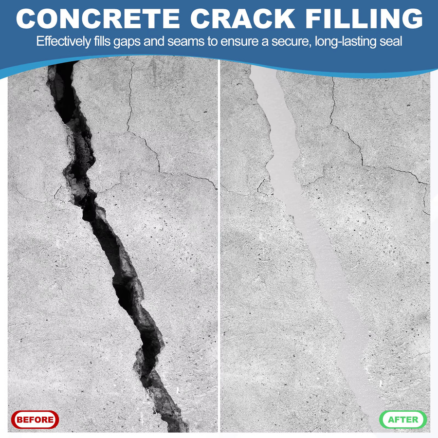 UXCELL Backer Rod Schaumstoffstange 6/10mm Caulk Saver Expansion Joint Filler zur Rissfüllung in Beton, 1m Länge - Bild 4