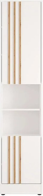 Vente-unique Kleiderschrank Movelino Weiß B: 50 cm, T: 50 cm, H: 225,1 cm - Bild 1