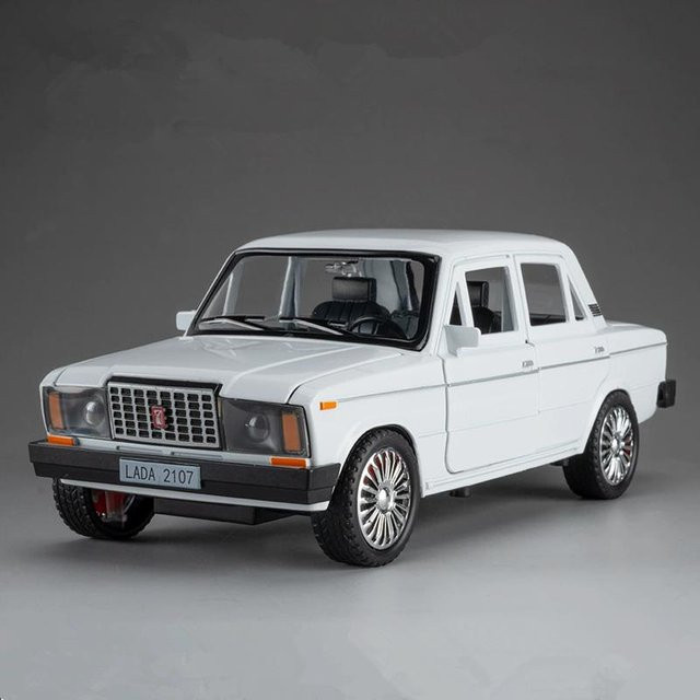 Linyi toy car Lada 2107, Modellauto, 1:18, Metall, mit Licht und Sound, ab 14 Jahren - Bild 1