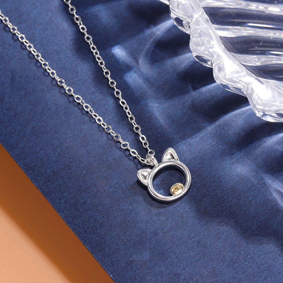 GaGa-Duck Halskette, 925 Silber, Damen, Schweinchen-Motiv - Bild 3