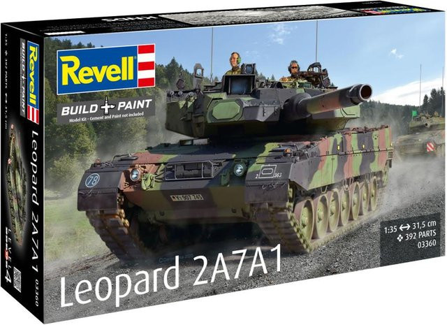 Revell Leopard 2A7A1, Fahrzeug, 1:35 - Bild 1