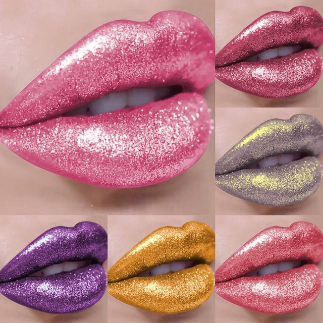 MCD Lipgloss, 18 Farben, Diamanten-Glitzer, Damen - Bild 1