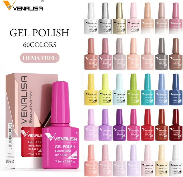 Venalisa Nagellack, 7,5 ml, TPO Free, HEMA Free - Bild 1