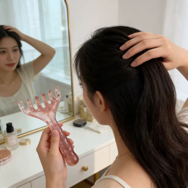 Define Beauty Kopfmassagegerät mit sechs Krallen, Unisex - Bild 3