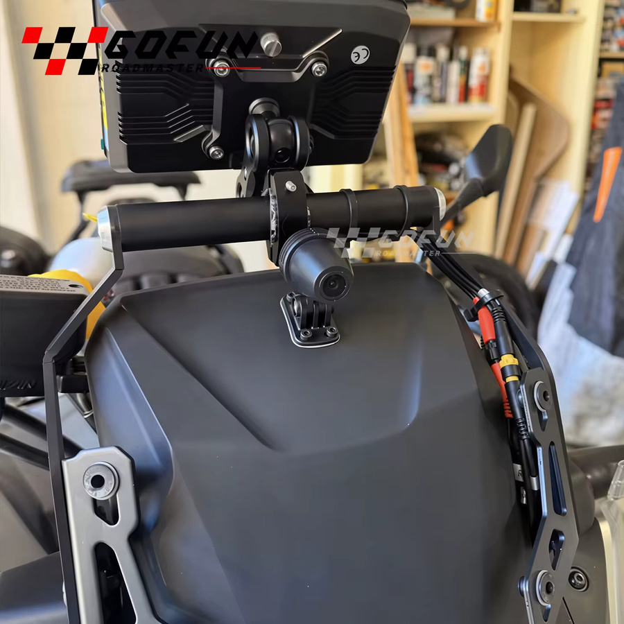 AKOTO GPS-Navigationshalterung für Honda NC750X und NC700X in Schwarz - Bild 3