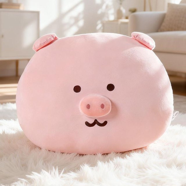 Yiran toy Rosa Schwein Plüschtier, Kuschelkissen, 65cm - Bild 1