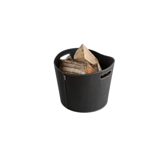 Holzkorb Aduro Proline in Schwarz mit Durchmesser: 39 cm - Bild 2