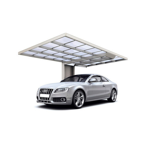 Ximax Einzelcarport Neo Typ 3156 Aluminium in Edelstahl-Look, B/T: 307,8 x 555,2 cm, Höhe: 274,3 cm, silberfarben - Bild 3