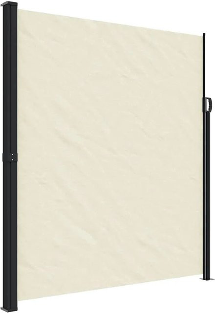 Furnicato Seitenmarkise ausziehbar in Creme mit Polyester und Gestell aus Stahl und Aluminium B/H: 300 x 220 cm - Bild 1