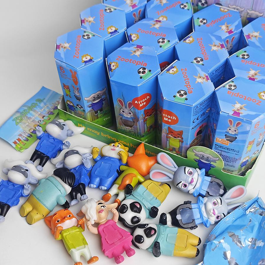 Yiran toy Zootopia Blind Box Puppe Crazy Animal City Fuchs Nick Judy - Bild 2
