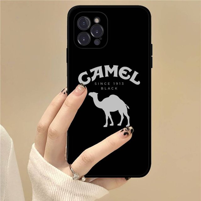 Handyhülle im Vintage Camel Zigaretten Design für Apple iPhone 16 15 14 13 12 11 Pro Max Mini Plus X XS 7 6 in Multicolor und Schwarz - Bild 1