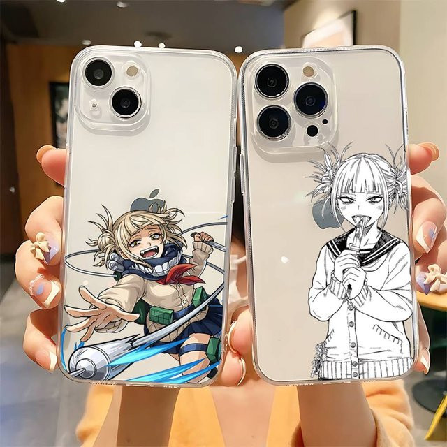 H-Himiko T-Toga Transparente Handyhülle für iPhone 11 bis iPhone 17 Pro Max Weiche Schutzhülle - Bild 1