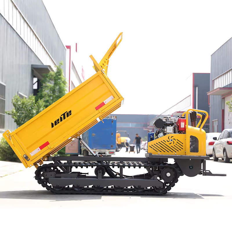 LEITE All-Terrain Mini-Dumper 3-Tonnen Crawler Transporter in Gelb - Bild 4