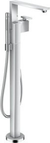Hansgrohe Axor Edge A Wannen-Einhebelmischer, bodenstehend, Chrom, Höhe: 25,5 cm - Bild 1