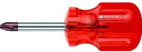 PB Swiss Tools Kreuzschlitzschraubendreher für Phillips mit Kunststoffheft in Rot und Transparent, Größe 2K - Bild 1