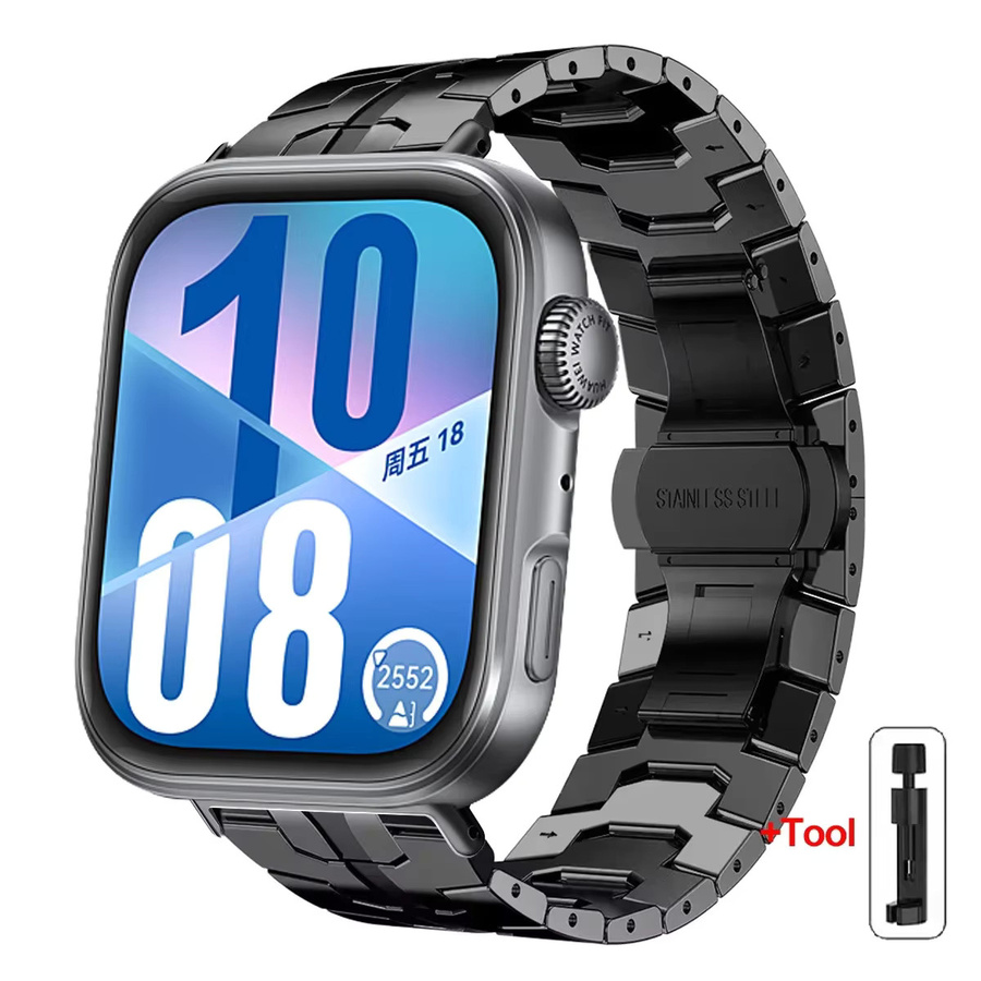 Uhrenarmband Edelstahl, Unisex - Bild 2