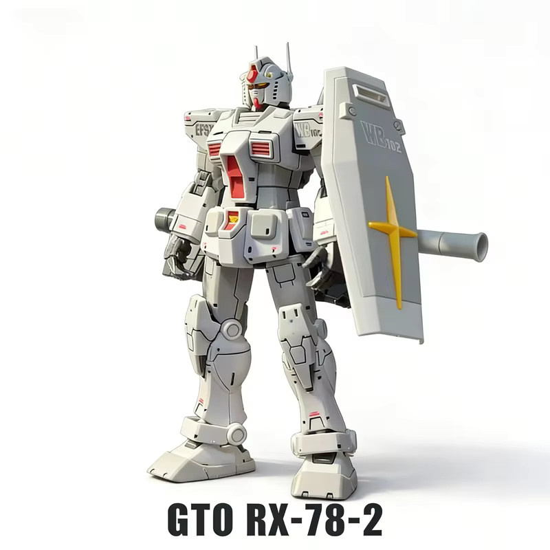 HEROCROSS GTO RX-78-2, Montage-Mech-Figuren-Bausatz, 1/144 - Bild 2