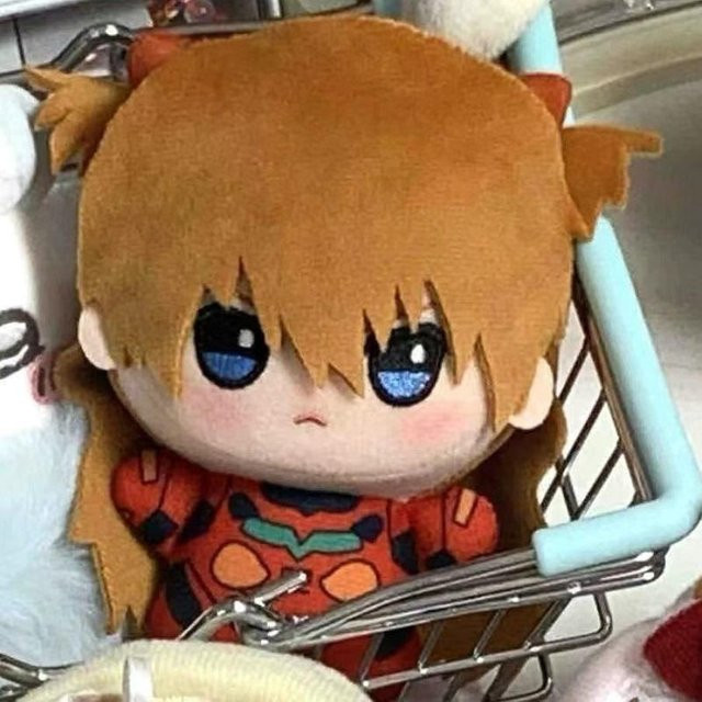Yiran Health & Beauty Cartoon Ayanami Rei Plüsch Schultaschenanhänger Asuka Langley Soryu Kreativer Autoschlüsselanhänger - Bild 1