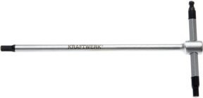 Kraftwerk T-Griff-Stiftschlüssel Innensechskant 4 mm in Silber - Bild 1