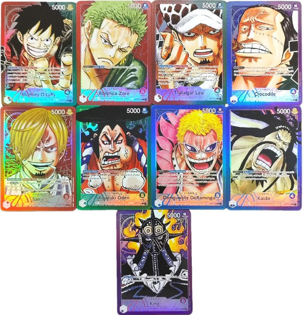 Bandai One Piece Kartenspiel, Englische TCG-Anime-Karte, Bunt / Mehrfarbig - Bild 1