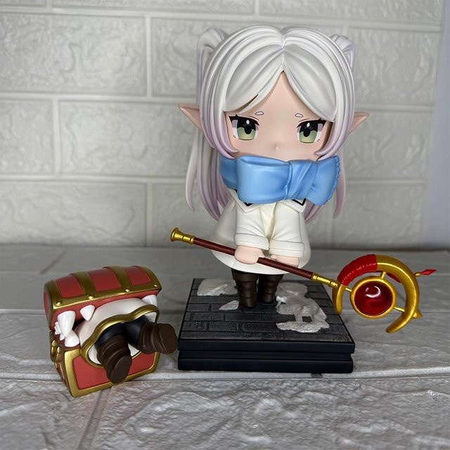 Yiran toy 1 Frieren: Beyond Journey's End Chibi-Figur Winter-Version Mimic Chest Anime Sammelfigur ab 14+y - Bild 1
