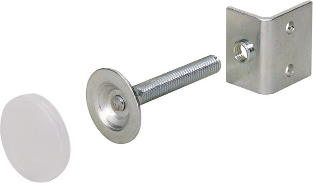 Hettich Verstellschraube Korrekt mit Winkel in Silber - Bild 1