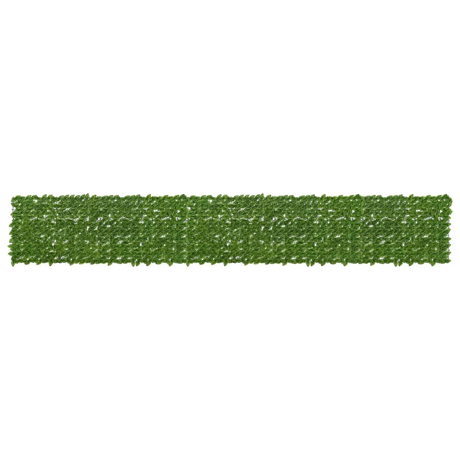 vidaXL Balkonsichtschutz künstliche Hecke in Grün und Gelb, Breite: 500 cm, Höhe: 75 cm - Bild 2